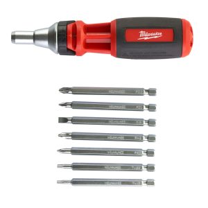 Milwaukee - 10 in 1 Ratchet Multi-Bit Screwdriver Universal