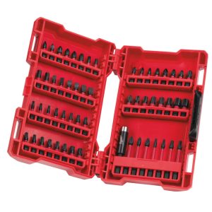 MILWAUKEE SHOCKWAVE IMPACT SCREWDRIVER BIT SET 56PCE