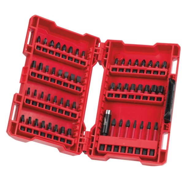 MILWAUKEE SHOCKWAVE IMPACT SCREWDRIVER BIT SET 56PCE