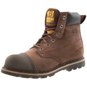 Goodyear Welted Safety Lace Boot - Anti-Scuff